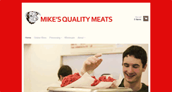 Desktop Screenshot of mikesqualitymeats.com